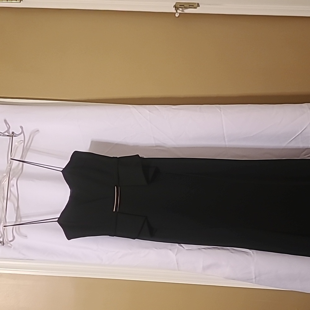 LM by MIGNON black gown NWT Size 8